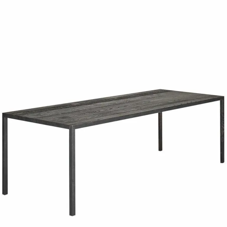 Tense Carbonised Wood Eettafel