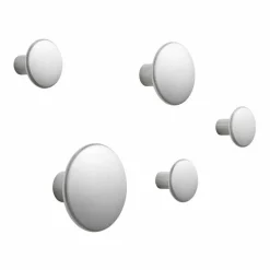 The Dots Metal Haken, 5 Stuks