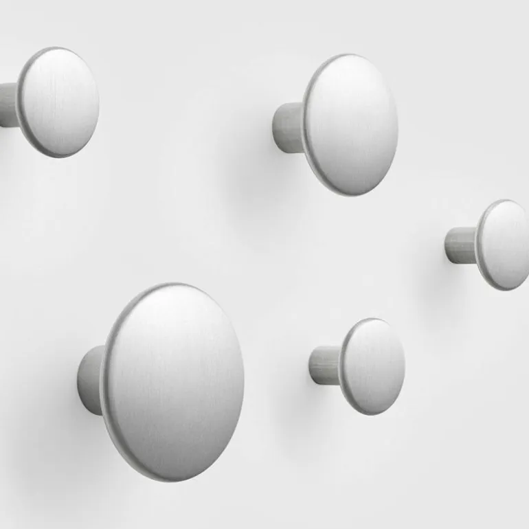 The Dots Metal Haken, 5 Stuks