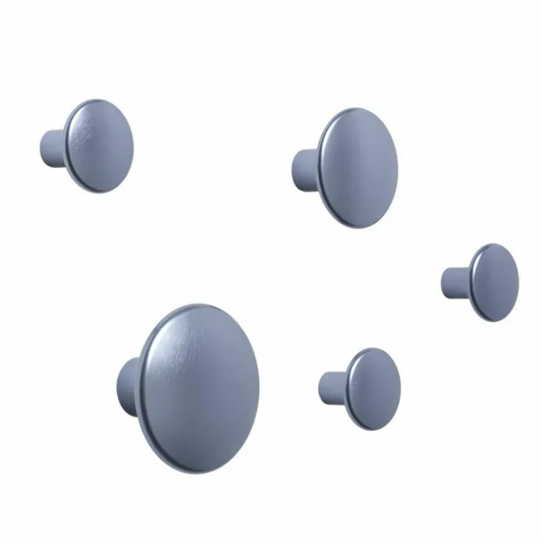 The Dots Metal Haken, 5 Stuks
