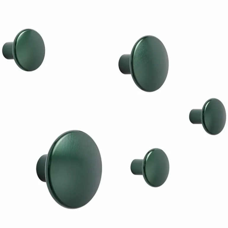 The Dots Metal Haken, 5 Stuks