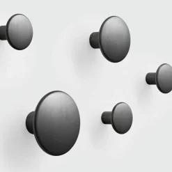 The Dots Metal Haken, 5 Stuks