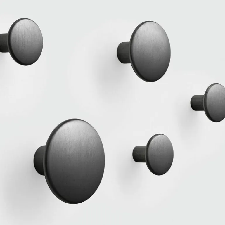 The Dots Metal Haken, 5 Stuks