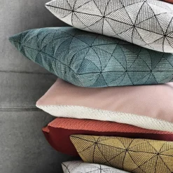 Tile Kussen Zwart-Wit