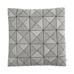 Tile Kussen Zwart-Wit