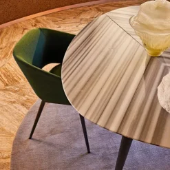 Tweed Eettafel Marmer
