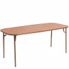 Week-end Eettafel Rechthoekig Dicht Blad