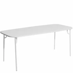 Week-end Eettafel Rechthoekig Dicht Blad