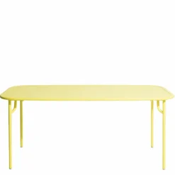 Week-end Eettafel Rechthoekig Dicht Blad