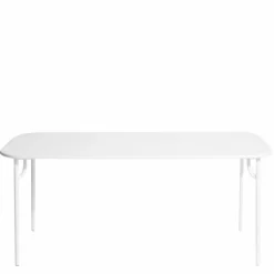 Week-end Eettafel Rechthoekig Dicht Blad