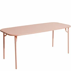 Week-end Eettafel Rechthoekig Dicht Blad