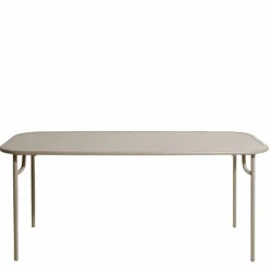 Week-end Eettafel Rechthoekig Dicht Blad