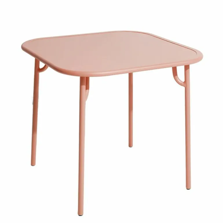 Week-end Eettafel Vierkant Dicht Blad