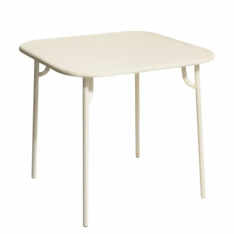 Week-end Eettafel Vierkant Dicht Blad