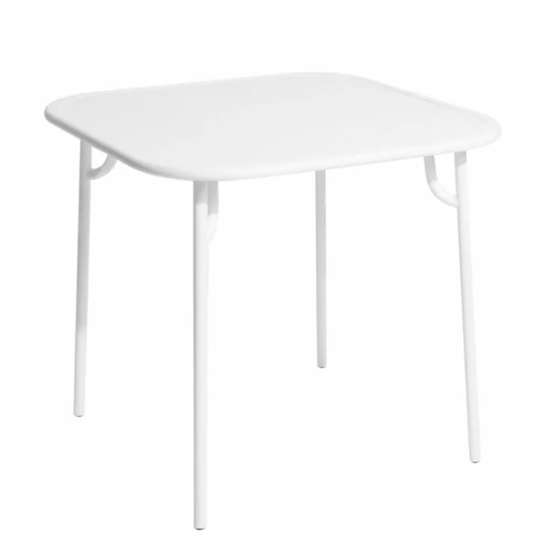 Week-end Eettafel Vierkant Dicht Blad