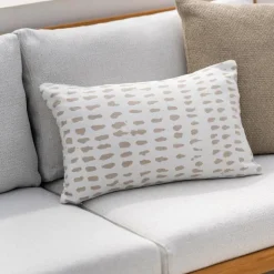 White Dots Outdoor Kussen