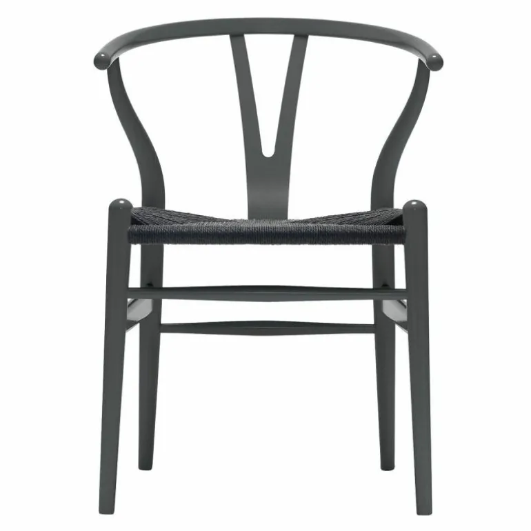 Wishbone Stoel CH24 Gekleurd / Zwart