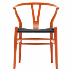 Wishbone Stoel CH24 Gekleurd / Zwart