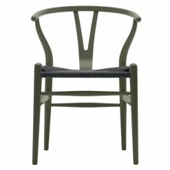 Wishbone Stoel CH24 Gekleurd / Zwart