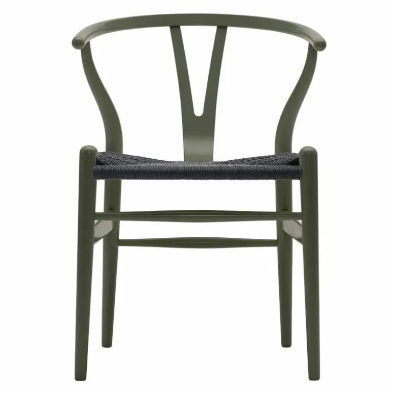 Wishbone Stoel CH24 Gekleurd / Zwart