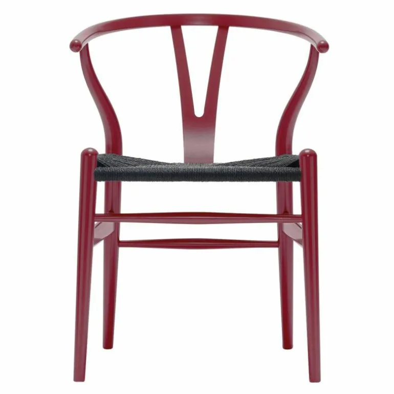 Wishbone Stoel CH24 Gekleurd / Zwart