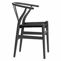 Wishbone Stoel CH24 Gekleurd / Zwart