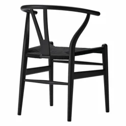 Wishbone Stoel CH24 Gekleurd / Zwart