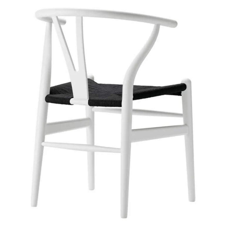 Wishbone Stoel CH24 Gekleurd / Zwart