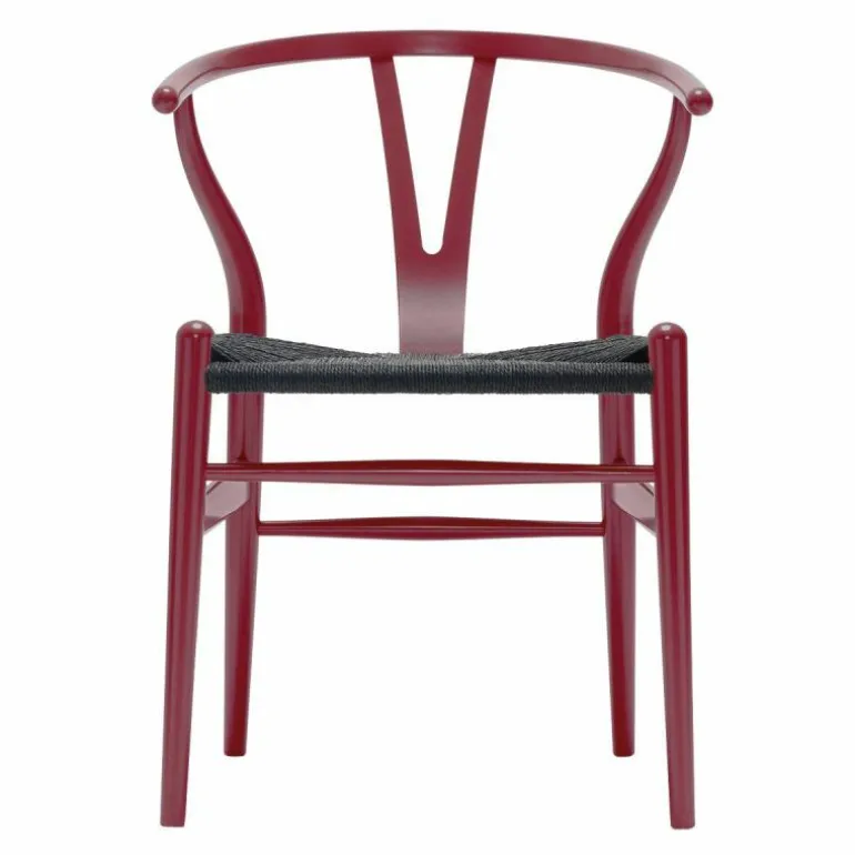 Wishbone Stoel CH24 Gekleurd / Zwart