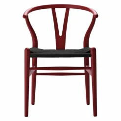 Wishbone Stoel CH24 Gekleurd / Zwart