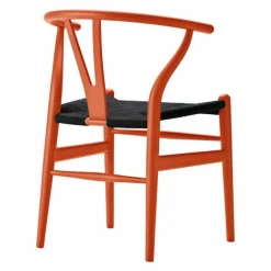 Wishbone Stoel CH24 Gekleurd / Zwart