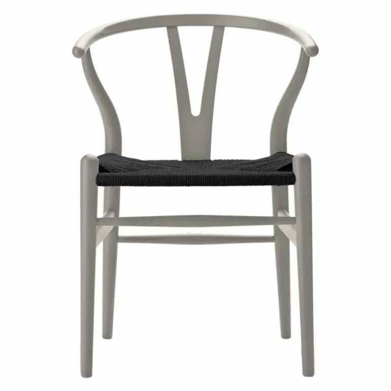 Wishbone Stoel CH24 Gekleurd / Zwart