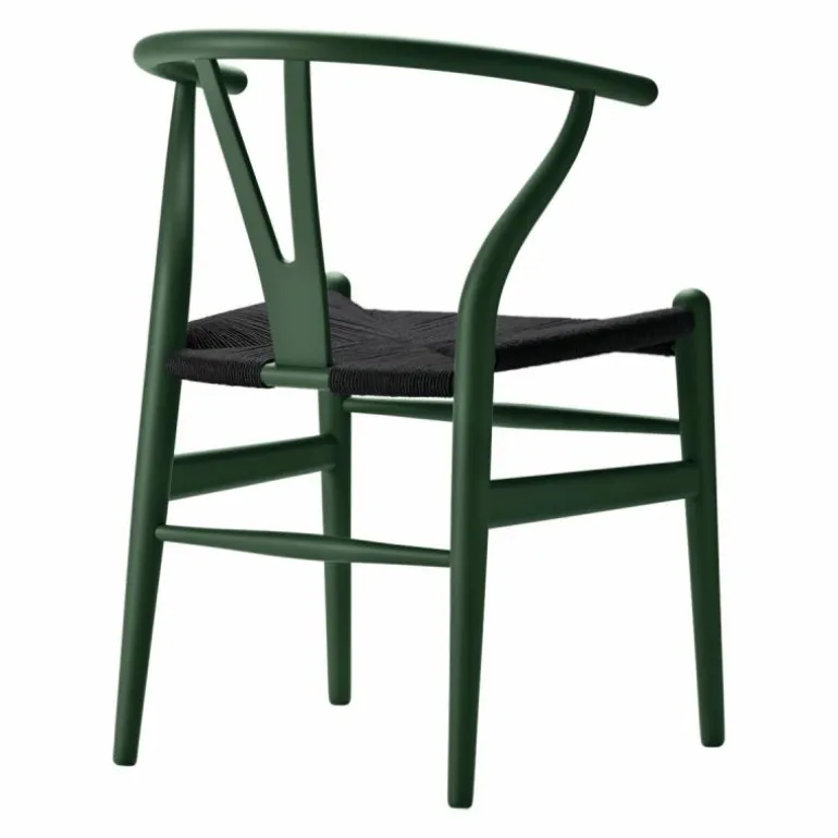 Wishbone Stoel CH24 Gekleurd / Zwart
