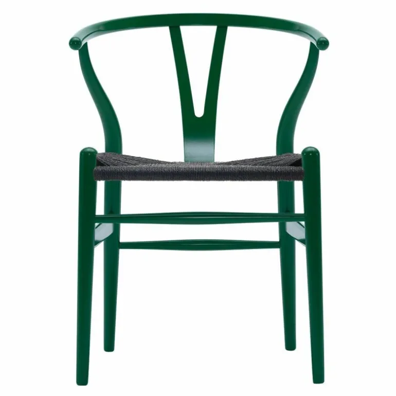 Wishbone Stoel CH24 Gekleurd / Zwart