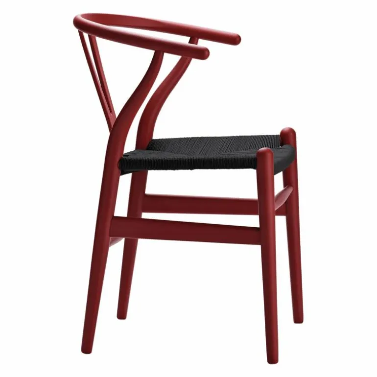 Wishbone Stoel CH24 Gekleurd / Zwart