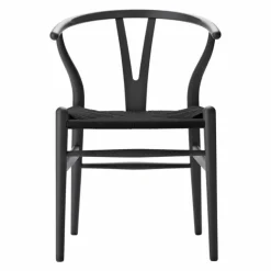 Wishbone Stoel CH24 Gekleurd / Zwart