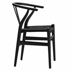 Wishbone Stoel CH24 Gekleurd / Zwart