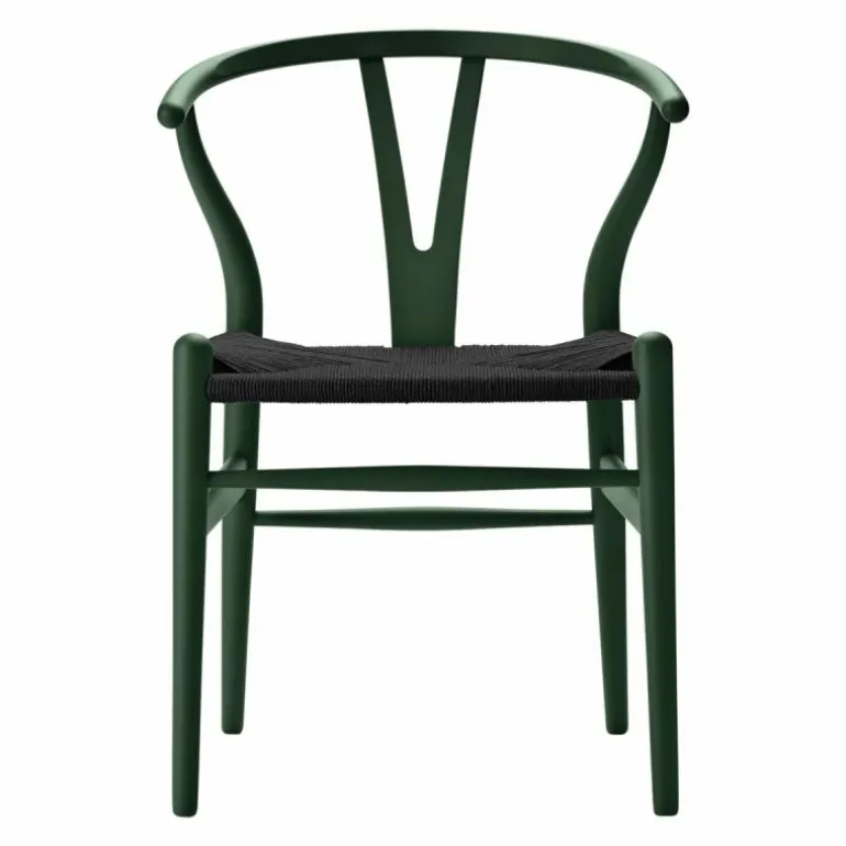 Wishbone Stoel CH24 Gekleurd / Zwart