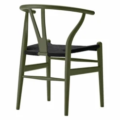 Wishbone Stoel CH24 Gekleurd / Zwart