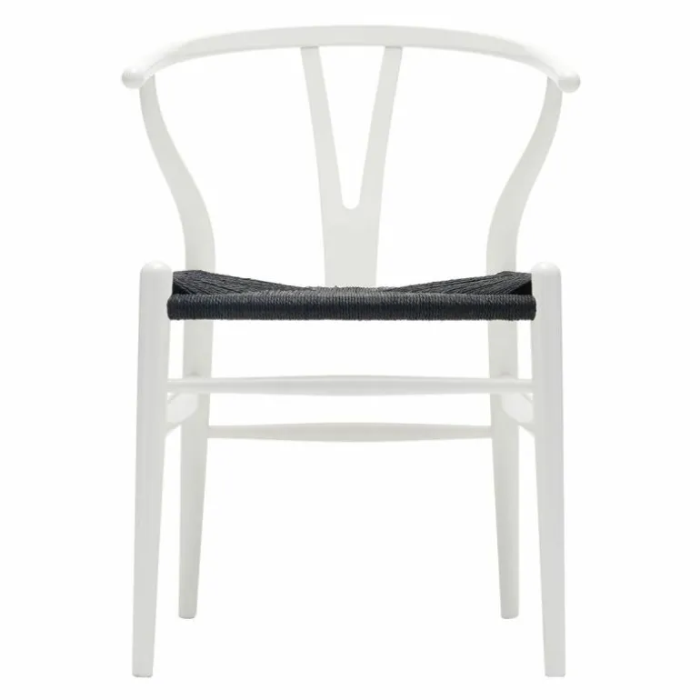 Wishbone Stoel CH24 Gekleurd / Zwart