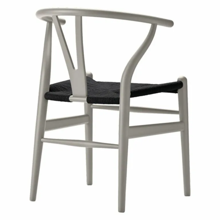 Wishbone Stoel CH24 Gekleurd / Zwart