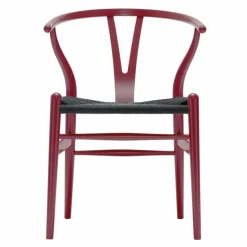 Wishbone Stoel CH24 Gekleurd / Zwart